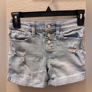 Old Navy Girls Light Wash Jean Shorts